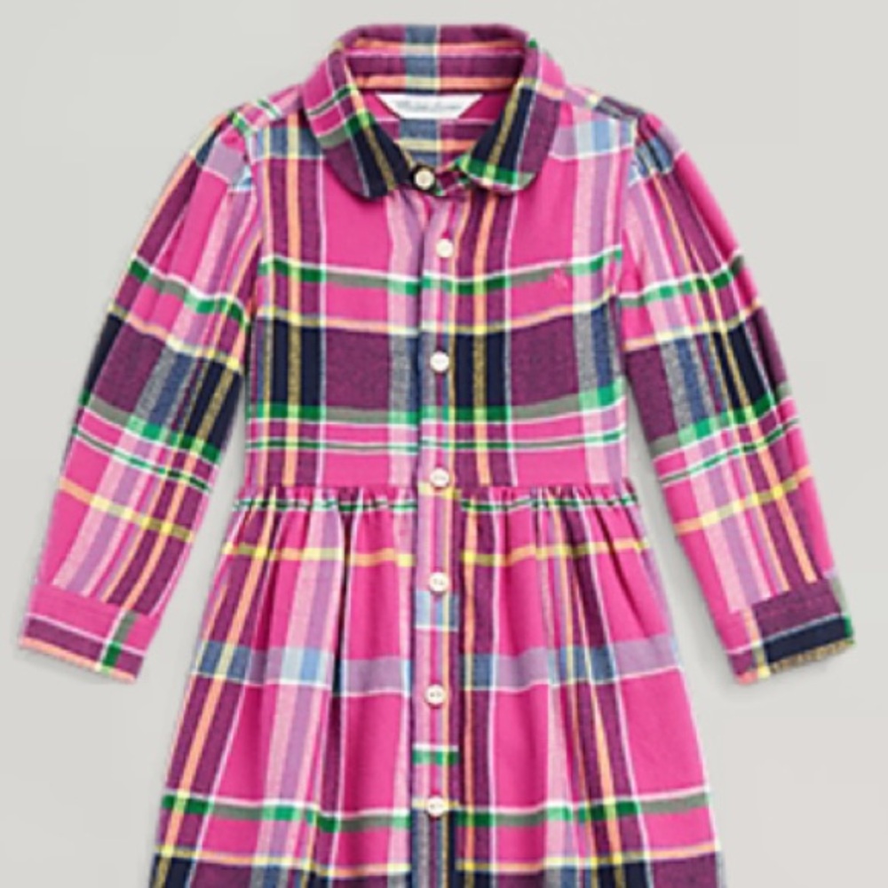 Ralph Lauren Plaid Twill Shirtdress - Picture 4 of 11